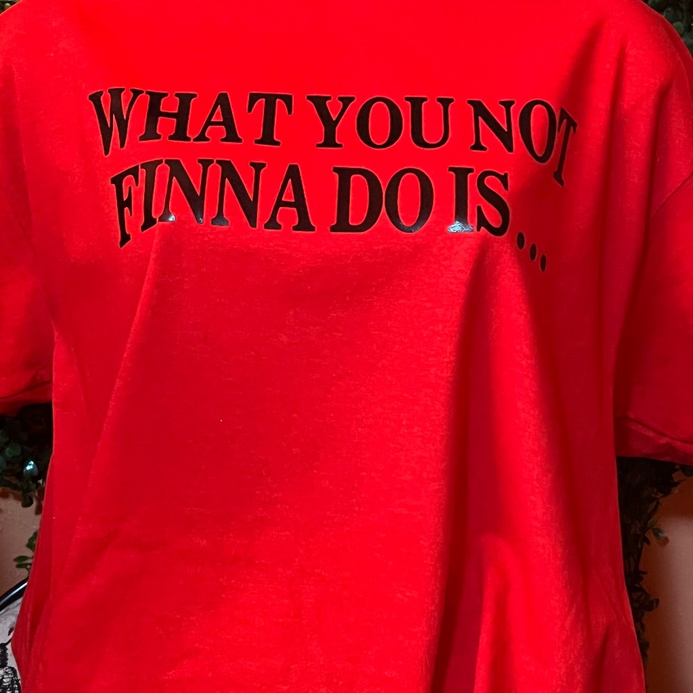What You Are Not Finna Do. . .tshirt